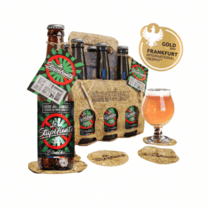 Grossiste Bière au CBD - La Stupéfiante (Blanche)
