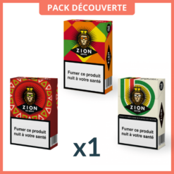 Grossiste - Pack Découverte Cigarettes CBD - Zion