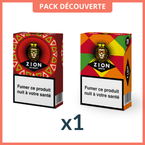 Pack Découverte Cigarettes CBD - Zion