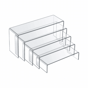 Grossiste - Lot de 5 Supports Plexiglass - Transparent