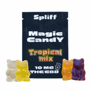 Gummies CBD & THC | 10mg | x4 - Tropical Mix - SPLIFF