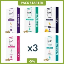 Pack Starter Gélules CBD - Hexa3