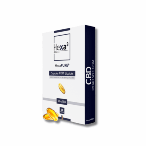 30 Capsules CBD Huile 50mg - Hexa3