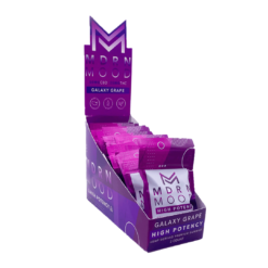 Grossiste - Sachet de 2 Gummies CBD & THC | 25 mg | Galaxy Grape | MDRN MOOD