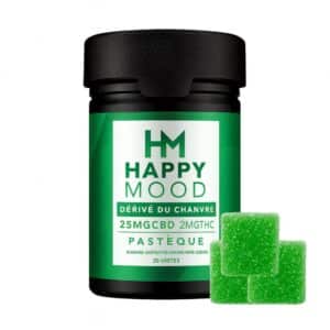 Achat en gros Gummies THC Vert x20 - HAPPY MOOD
