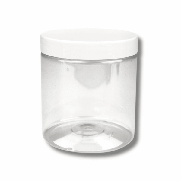 Pot PET transparent + couvercle / opercule - D45mm 70ml