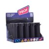 Briquet Rond à pierre - Soft Touch - Noir - Prof