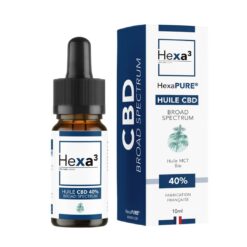 Grossiste Huile CBD 40% Broad Spectrum - Chanvre - Hexa3