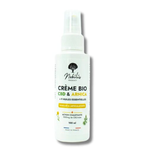 Grossiste Crème CBD + Arnica - Muscles & Articulations - Nobilis