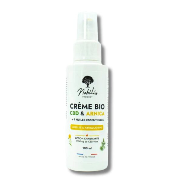Grossiste Crème CBD + Arnica - Muscles & Articulations - Nobilis