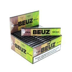 Achat en gros Feuille Slim Long 125mm Beuz ® Xtra Brown + Tips (24 paquets)