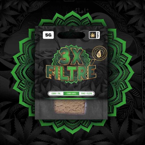 Grossiste 3X FILTRE CBD 24% - 5gr - Buralzen