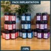 Pack Implantation Gummies THC - HAPPY MOOD ®