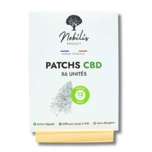 Grossiste Patch CBD - Nobilis 12mg x 6
