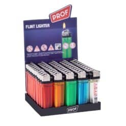 Briquet à pierre transparent x50 - Prof