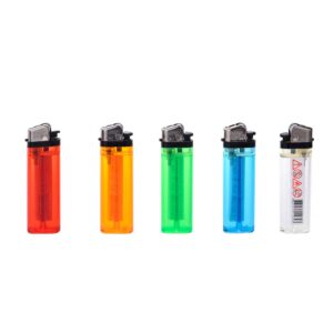 Alternative view of Briquet à pierre transparent x50 - Prof ®