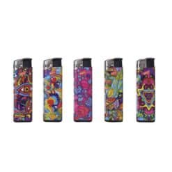 Grossiste Briquets Hippie Style x50 - Prof