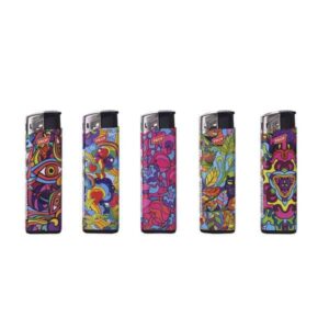 Grossiste Briquets Hippie Style x50 - Prof
