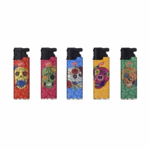 Grossiste Briquets Skull Tempête x50 - Prof
